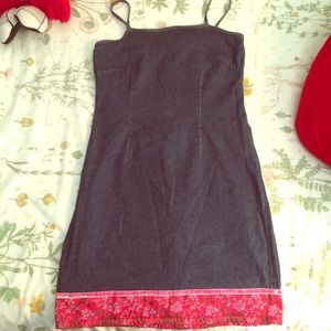 two cute dresses, both around size 6